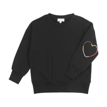 Bopop Heart Sweatshirt Girl