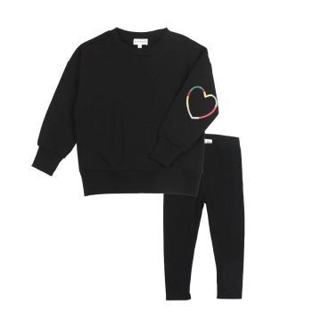 Bopop sweatshirt set heart