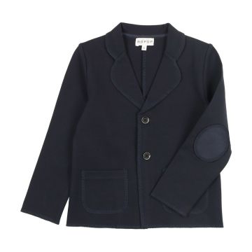 Bopop Navy Boys Jacket with Patches