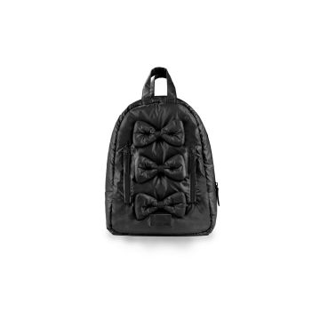 7AM Enfant Black Mini Bows Backpack