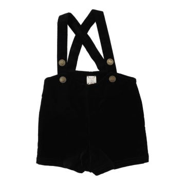 Analogie Velvet Suspender Shorts