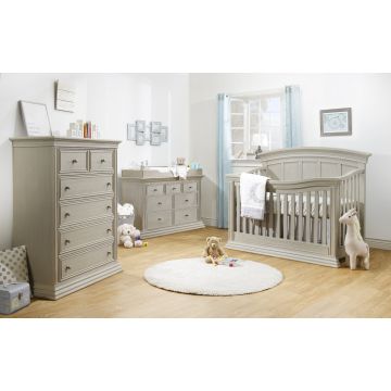 Sorelle Verona 5 Drawer Dresser Heritage Fog 