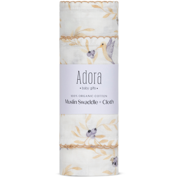 Adora Vine Boys Swaddle And CLoth