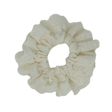 Bandeau Vintage Lace Scrunchie 