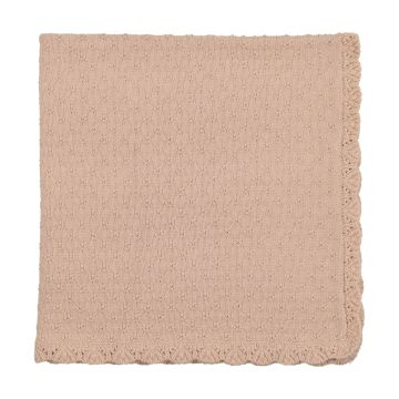 Lil Legs VINTAGE KNIT BLANKET Petal