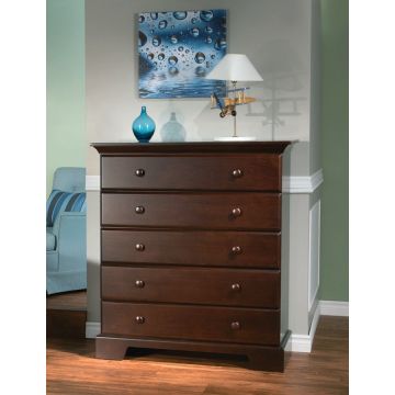 Pali Volterra 5 Drawer Dresser – Slate