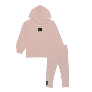Bopop Canvas Patch Baby Sweatshirt and Leggings Set
