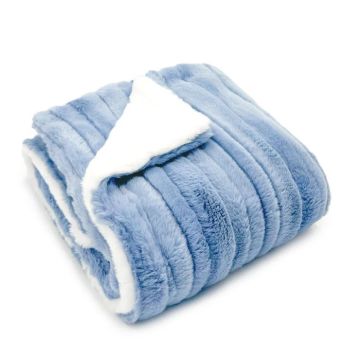 Kidu Wave Blanket Denim