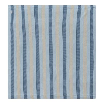 Little Fragile Baby Blanket Blue knit