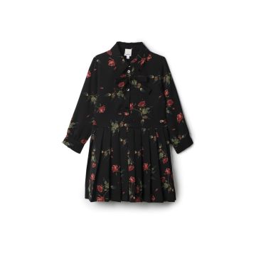 Clo Girls Loose Dress With Knife Pleats