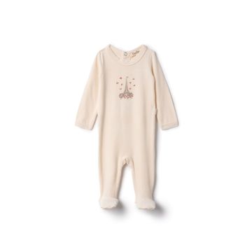 Lola Baby Romper With Eiffel Tower Print