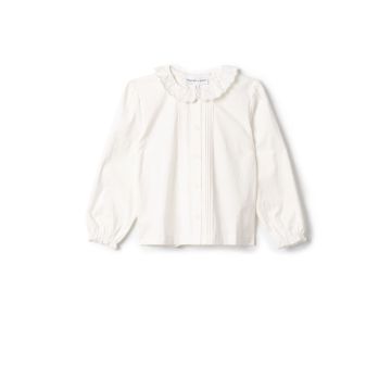 Charlotte & George Girls Blouse In White