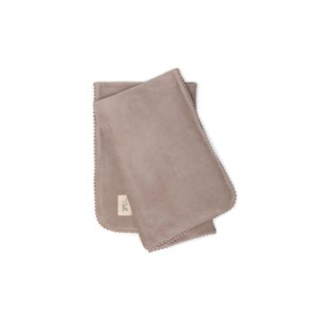 Bebe Bella Baby Velour Pom Pom Blanket