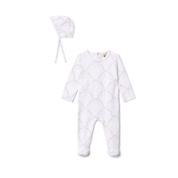 Bebe Bella Baby Girls All Over Bow Print Layette