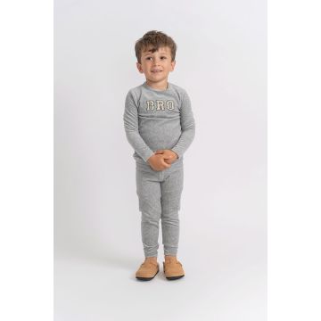 Whipped Cocoa Bro And Sis Cotton Velour 2 PCS