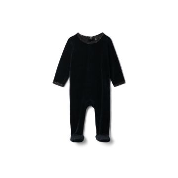 Seal Baby Romper Baby Velour Onesie