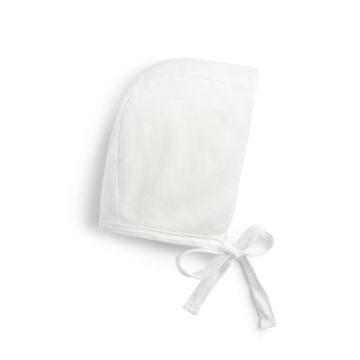 Jacqueline & Jac Cotton Bonnet White