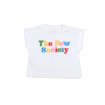 The New Society Wisteria Baby T-Shirt Pure Cloud