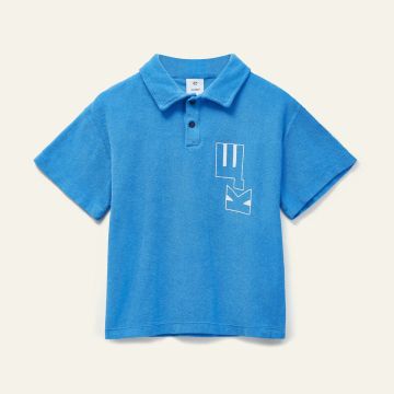 Wynken PULPO POLO SHIRT Strong Blue