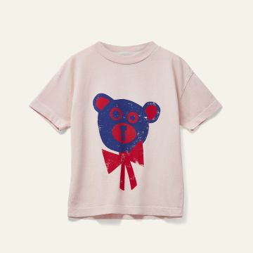 Wynken Kite Tee Pale Pink Bear