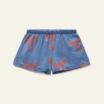 Wynken BERMUDA BOW COTTON TWILL SHORTS