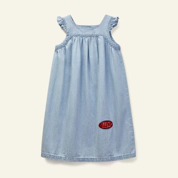 Wynken DECK DENIM DRESS Pale Denim