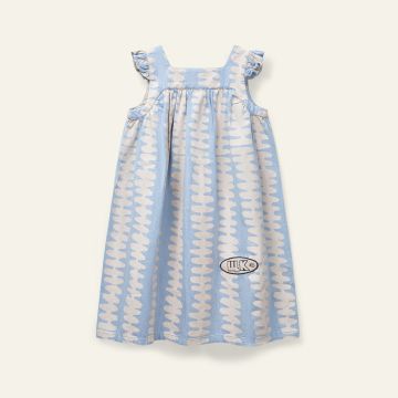 Wynken DECK DENIM DRESS Soft Pink Stripe