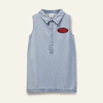 Wynken AMORE DENIM SLEEVELESS DRESS 