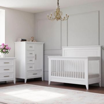 Monogram by Namesake Beckett 4-in-1 Convertible Crib