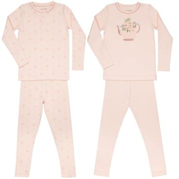 Aime ChildGirls Printed Pj Pink