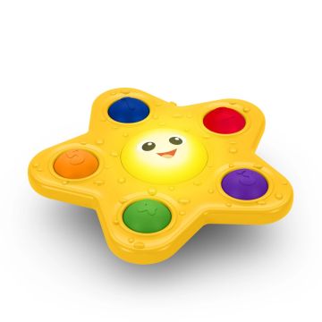 Baby Einstein Ocean Explorers Pop & Glow Starfish Light Up Sensory Activity Toy