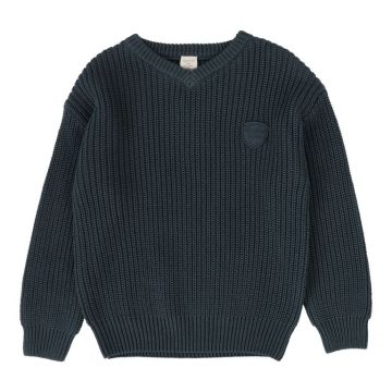 Analogie Knit V-Neck Sweater
