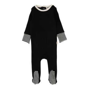Lil Legs Striped Cuff Footie