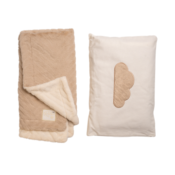 Ritz Y Shaped Zigzag Taupe/white
