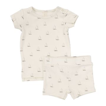 Lilette NAUTICAL SHORT SLEEVE SET