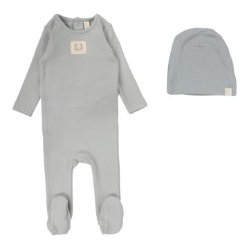 Lilette Pointelle Emblem Footie Set