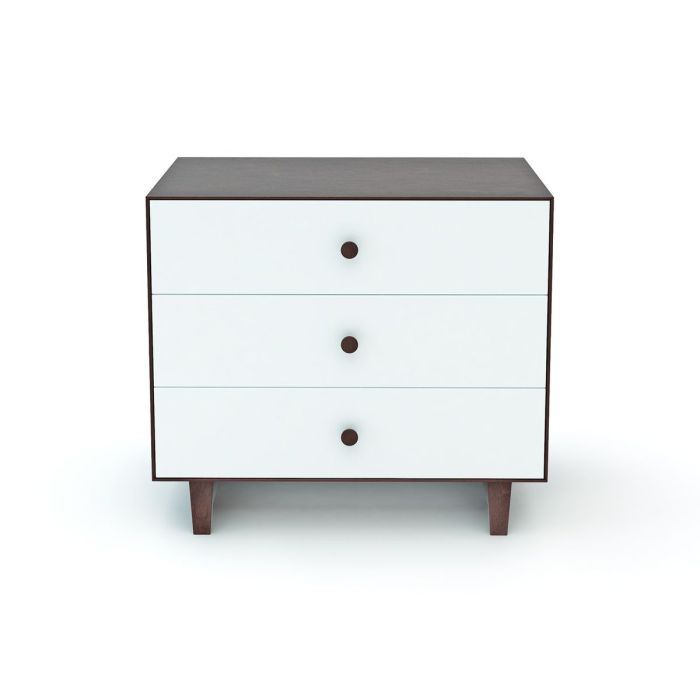 Ouef Rhea Merlin 3 Drawer Dresser walnut Ouef Rhea Merlin 3 Drawer Dresser walnut