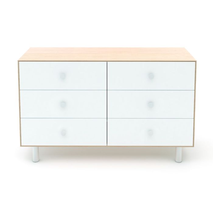 Ouef Classic Merlin 6 Drawer Dresser birch Ouef Classic Merlin 6 Drawer Dresser birch