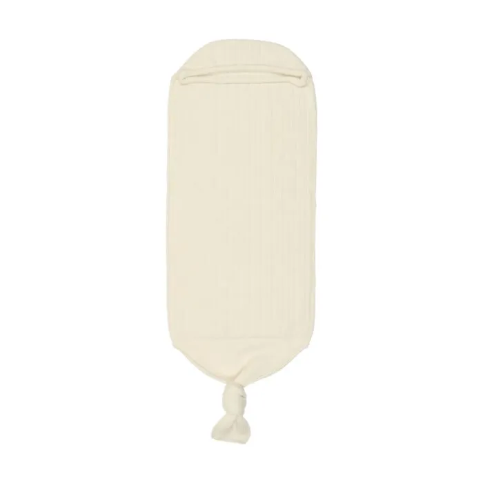 Peluche Knit Paci Holder-Cream Peluche Knit Paci Holder-Cream
