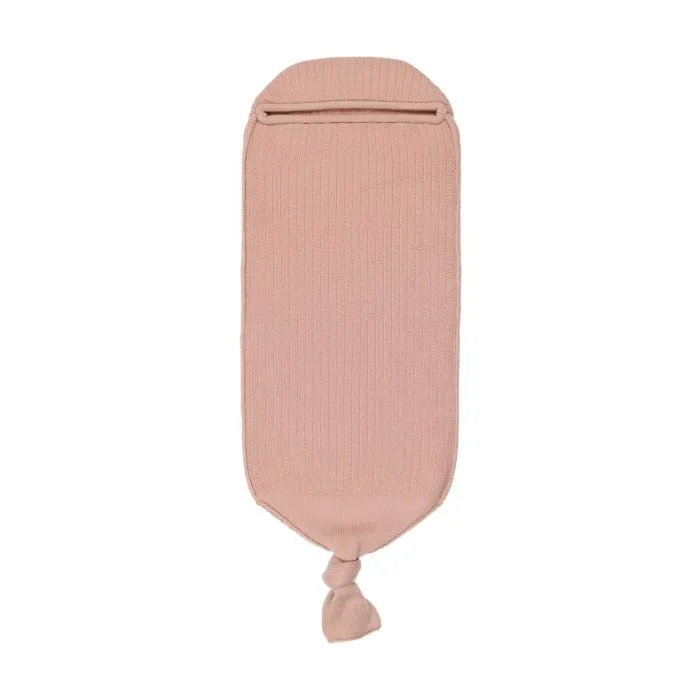 Peluche Knit Paci Holder- Blush Peluche Knit Paci Holder- Blush