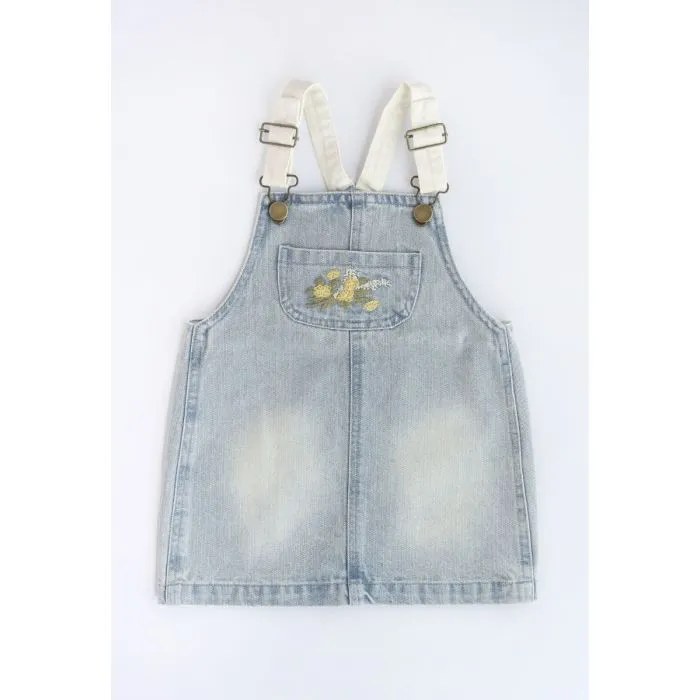 Please Mom Distressed Barrel Dress Please Mom Distressed Barrel Dress