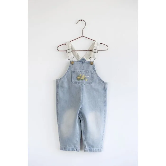 Please Mom Distressed Barrel Overalls Please Mom Distressed Barrel Overalls