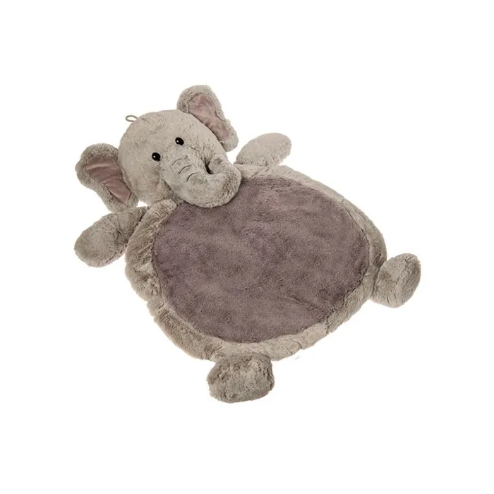 Mary Meyer Grey Elephant Baby mat