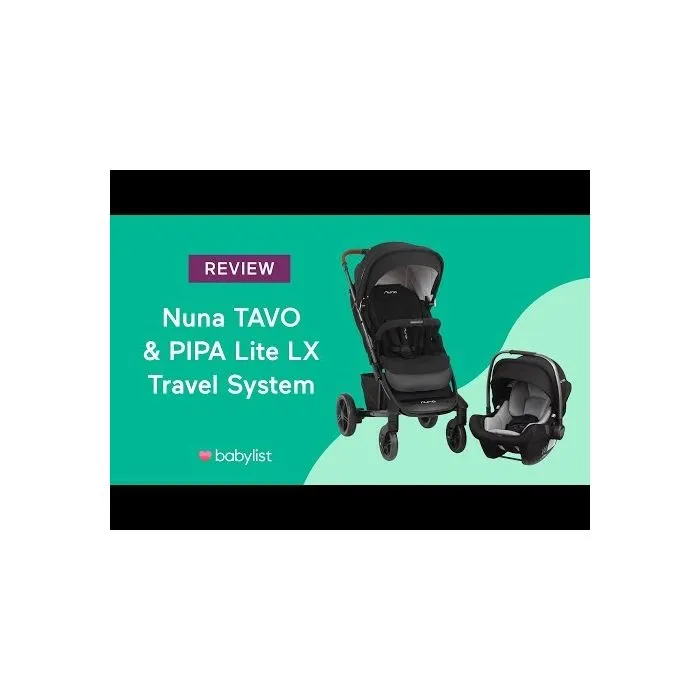 Nuna Tavo TS One Box Tavo Pipa L Stroller Car Seat Bundle Granite FREE SHIPPING over 40