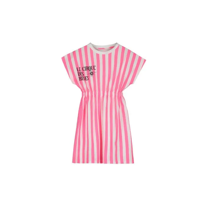 Little Creative Factory Soft Pink Striped Dress Little Creative Factory Soft Pink Striped Dress