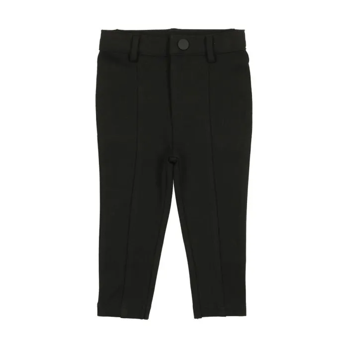 Lil Legs Knit Pants With Seam - Navy Lil Legs Knit Pants With Seam - Navy