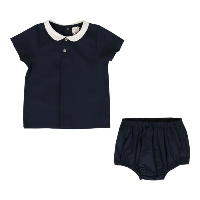 Lil Legs Peter Pan Set - Navy Lil Legs Peter Pan Set - Navy