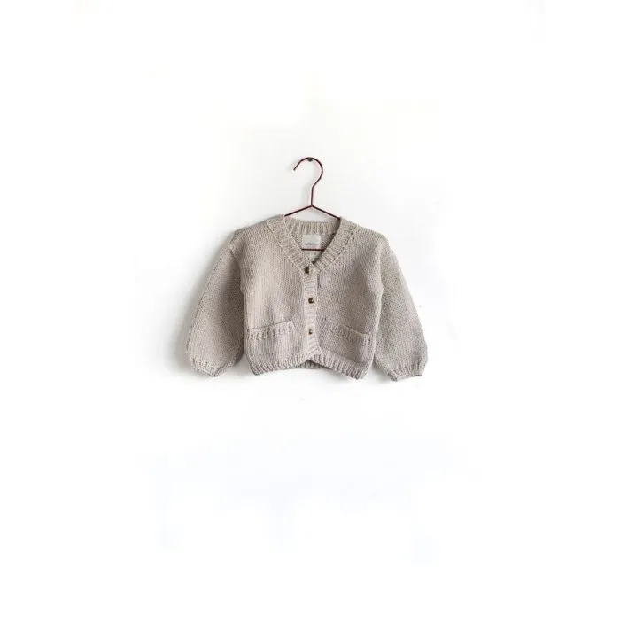 Please Mom Almond Knitted Sweater Please Mom Almond Knitted Sweater