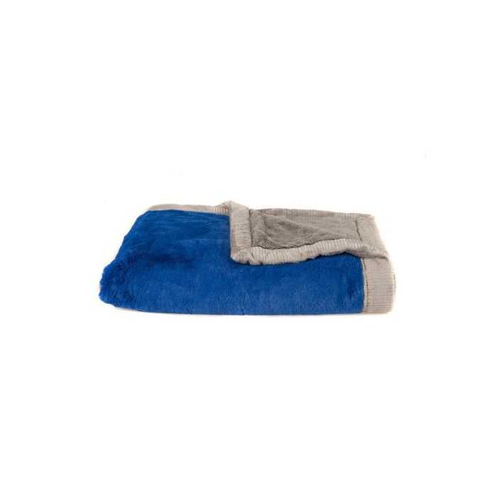 SARANONI Lush RECEIVING Blanket - ROYAL BLUE