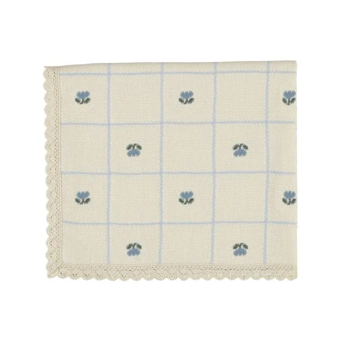 Bebe Organic Lisa Jacquard Blanket - Tulip Jacquard Bebe Organic Lisa Jacquard Blanket - Tulip Jacquard
